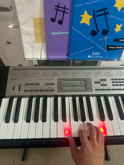 Excellent Lighted Piano Keyboard with Touch Responsive Keys, View more