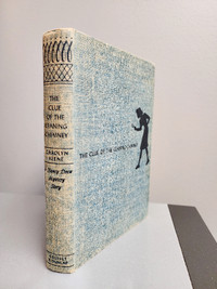 NANCY DREW  THE CLUE OF THE LEANING CHIMNEY - vintage