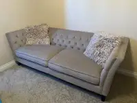 2-Piece Sofa Set (Love Seat+ Sofa) with Pillows (Beautiful Set)