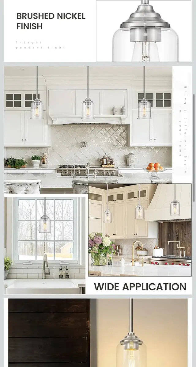 Light Pendant in Indoor Lighting & Fans in Mississauga / Peel Region - Image 4