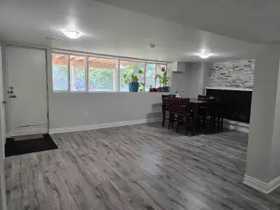 3 bedroom 2 bathroom basement for rent