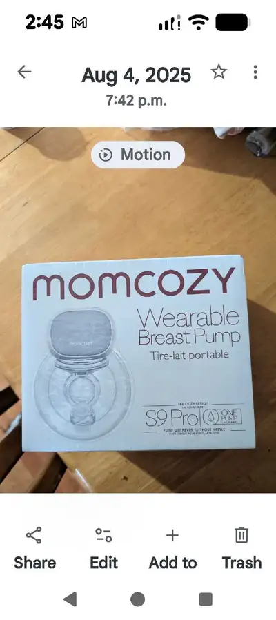 Mom Cozy Breastpump, View more