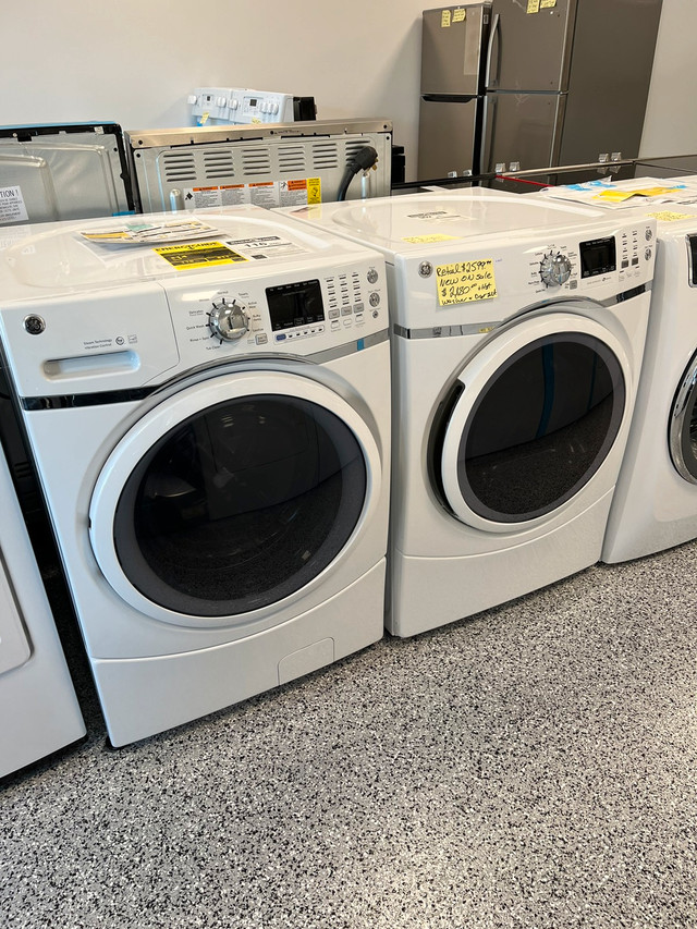 Brand New GE front load washer dryer set on sale full warranty | Washers &  Dryers | Stratford | Kijiji