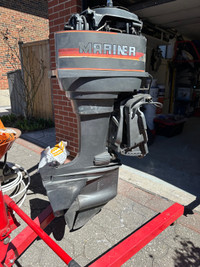 75HP Mariner Outboard Engine Motor Power Trim 