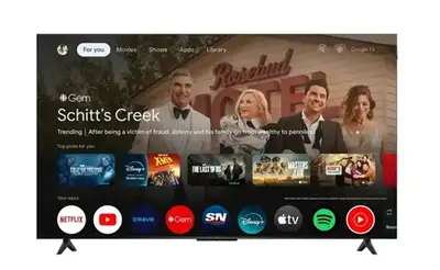 TCL 65" Q Series 4K UHD HDR QLED Smart TV with Google TV – 65Q51, View more