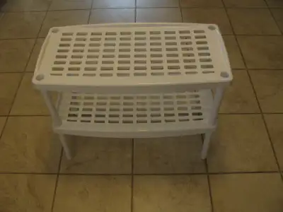 2  PLASTIC SHELVES, View more