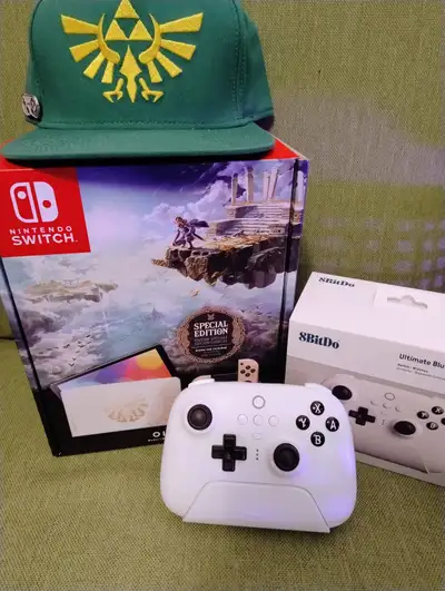 Nintendo Switch OLED Zelda Edition Bundle!, View more