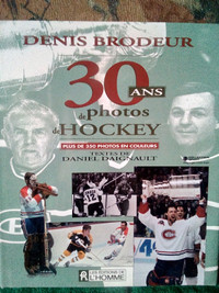 Livre neuf - 30 ans de photos de hockey