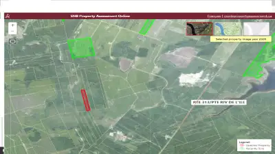Land on Chaleur Bay - 6.92 Acres - Island River Parish of Shippagan, County of Gloucester, NB Locati...