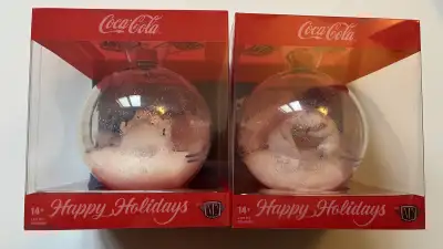 M2 Coca-Cola Holiday Ornaments Polar Bears, View more