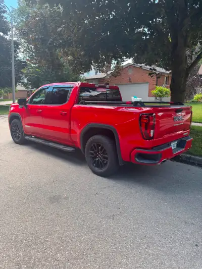Hood has been wrapped 100 percent also bumper doors, mirrors . Bug reflector and running bars. excel...