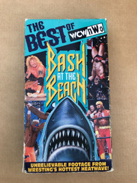 Wrestling VHS Video - WCW Bash at the Beach