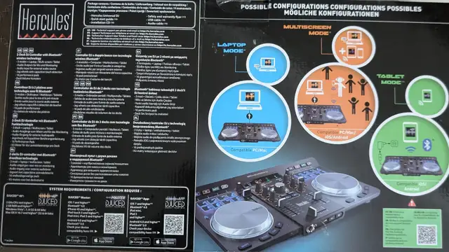 New - Hercules Universal DJ Controller in Performance & DJ Equipment in Mississauga / Peel Region - Image 3