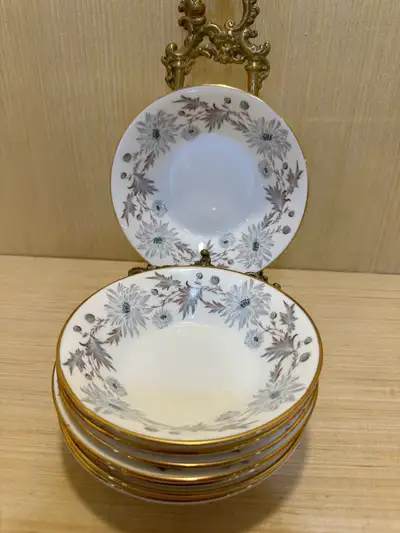 8 fruit bowls Coalport Mayfair Lady- excellent vintage used cond, View more