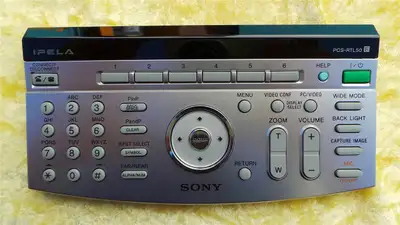 This is a Sony PCS-RTL50 remote commander in excellent condition. Contact with price offer.