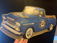 Chevy Pick up Man Cave sign
