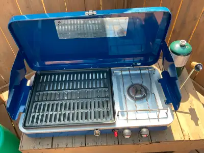 WOODS CAMP PROPANE STOVE, View more