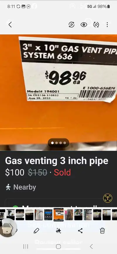4 pieces and 2 or 3 coupler fittings save the tax and cost of coupler fittings serious buyers only $...