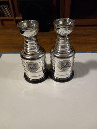 Colorado Avalanche MINI STANLEY CUP NHL HOCKEY TROPHY LABATT'S BLUE BEER  LOGO 1