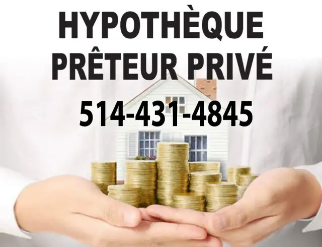 Prêteur privé hypothécaire 1e/2e rang taux  8%  100% approuvé. in Financial & Legal in City of Montréal - Image 6