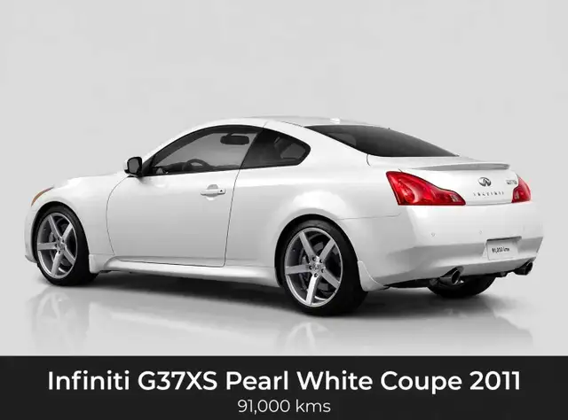 2011 Infiniti G37xs Coupe AWD - LOW KMS - 8 Rims 8 Tires