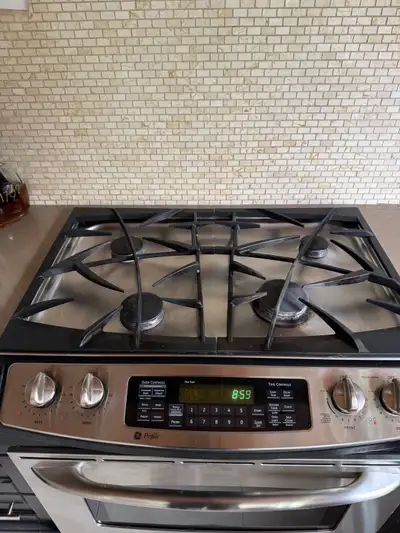GE Profile gas range , View more