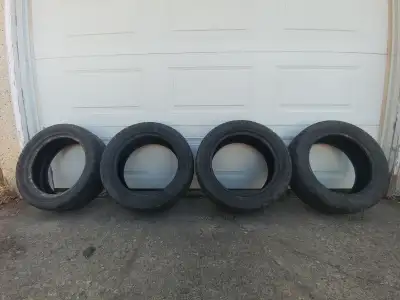 225/50R16 All Season Tires (1 Great, 1 good, 2 minimum) 1 x GT Tires Champiro UHP: 7 mm tread 3 x BF...