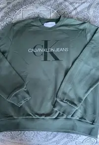 Crew neck Calvin Klein chandail col rond Size XL