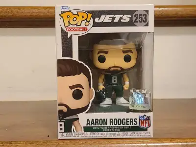 Funko POP! Football! New York Jets - Aaron Rodgers, View more