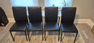 Set of 4 dining chairs, View more