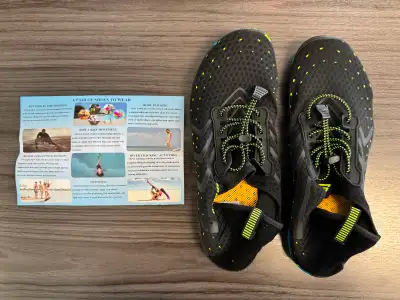 SAGUARO Rubber Sole Aqua Water Shoes - NEW, View more