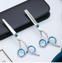 Hair Cutting Scissors Shears 2 Pieces Thinning Texturizing