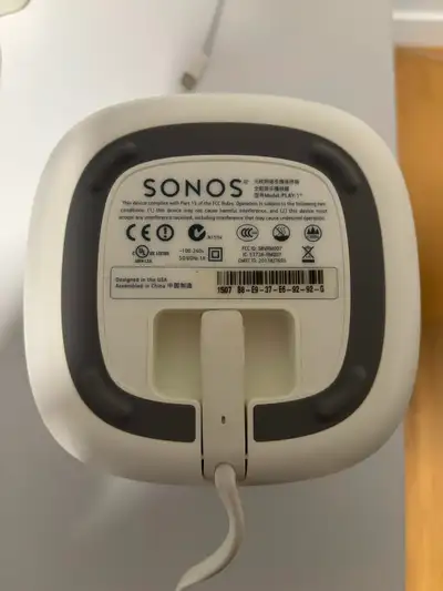 Sonos Play 1 Speaker, View more