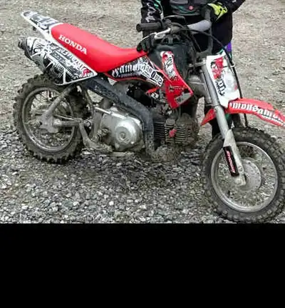 Honda Crf50 2016 great condition. Runs great. Trades welcome.First to txt me (when and where) is you...