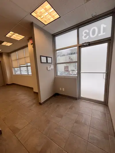 This space offers a comfortable and efficient setup for businesses needing multiple offices plus a p...