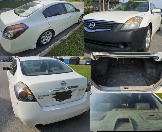 2009 Nissan Altima – Pour pièces ou projet (vendu tel quel) dans Autos et camions  à Ville de Québec - Image 2