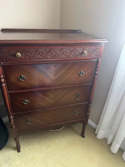 Antique wooden dresser, View more