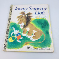 The Tawny Scrawny Lion A Little Golden Book Twelfth Printing ©19