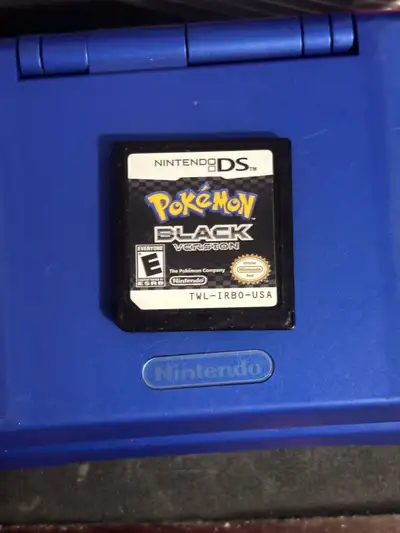 Pokémon Black DS cartridge , View more