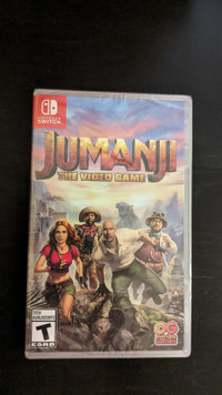 Jumanji New SEALED Switch game