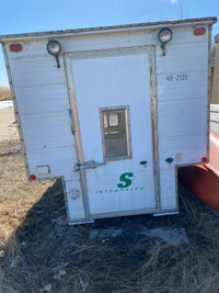 Truck box camper/ice shack