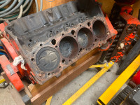 Chevy 350 010 Block and Heads