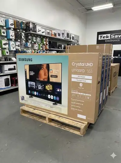 Samsung 55" 4K Smart TV (U7900F) - Brand New - $349 PROMO, View more