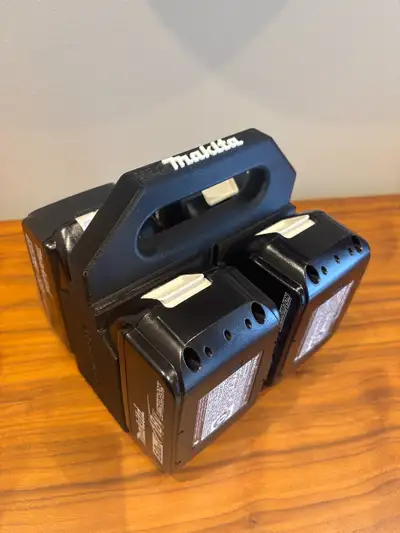 Custom Made Makita 18V LTX Battery Caddy Holder 4 Pack Packout, View more