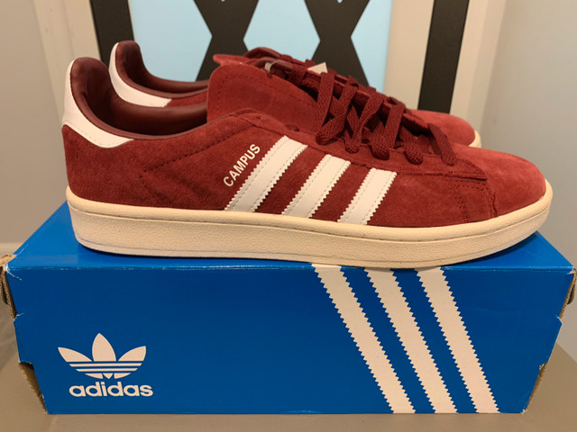 Adidas Campus Burgundy in Men's Shoes in City of Toronto - Image 2