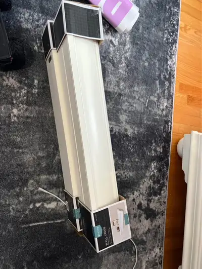 2 white ledges/shelves $25 each, View more