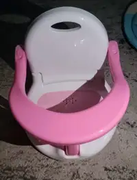 Foldable baby bath ring seat