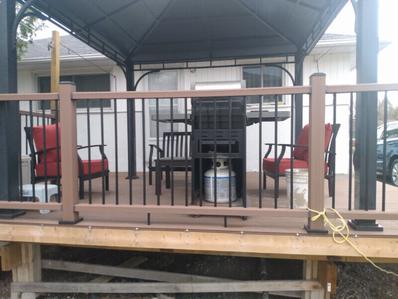 4' Composite Railing Posts Decks & Fences Sudbury Kijiji
