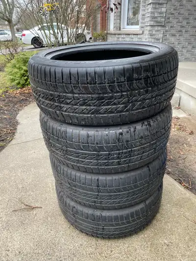 4 x Goodyear Eagle F1 summer performance tires. 7/32 tread. 275/45/21 Land Rover Range Rover tires....
