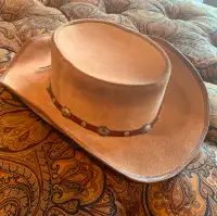 Suede Cowboy Hat - new condition